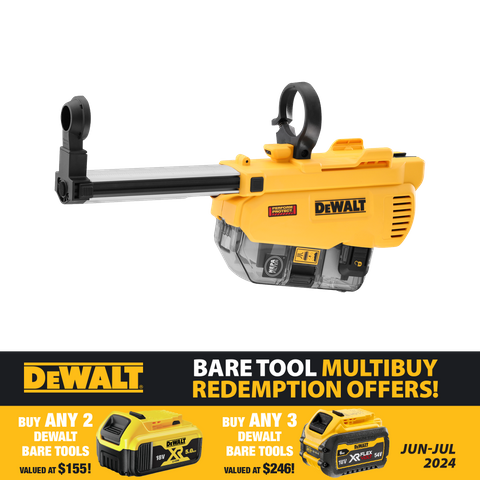 DeWalt Cordless Dust Extractor for DCH263 18v - Bare Tool