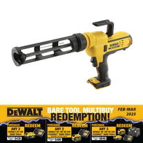 DeWalt Cordless Caulking Gun 18v - Bare Tool