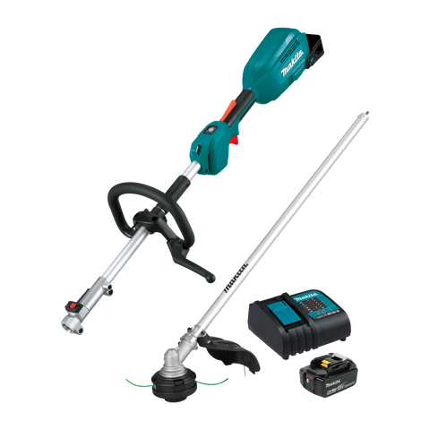 Makita LXT Cordless Power Head Brushless with Line Trimmer 18v 5Ah