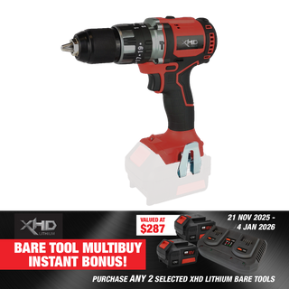XHD Lithium Cordless Hammer Drill Brushless 70Nm 18V - Bare Tool