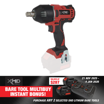 XHD Lithium Cordless Impact Wrench Brushless 1/2in 400Nm 18V - Bare Tool