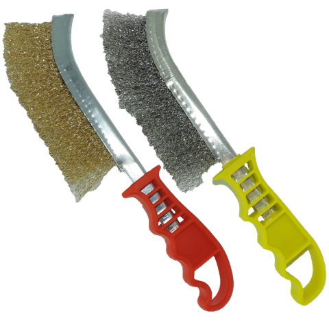 ToolShed Hand Wire Brush Curved Steel