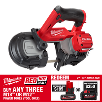 Milwaukee M12 FUEL Cordless Bandsaw 64mm 12V - Bare Tool