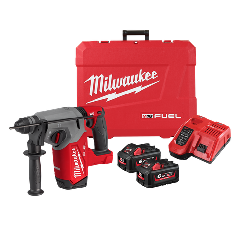 Milwaukee M18 FUEL Cordless Rotary Hammer Drill Brushless 26mm 18V 6Ah