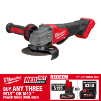 Milwaukee M18 FUEL Cordless Angle Grinder Brushless 125mm 18V - Bare Tool