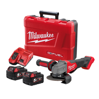 Milwaukee M18 FUEL Cordless Angle Grinder 125mm 18V 5Ah