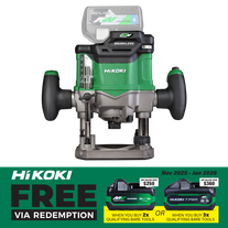 HiKOKI Cordless Router Brushless 1/2in 36V - Bare Tool