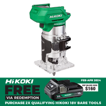 HiKOKI Cordless Trimmer Brushless 1/4in 18V - Bare Tool