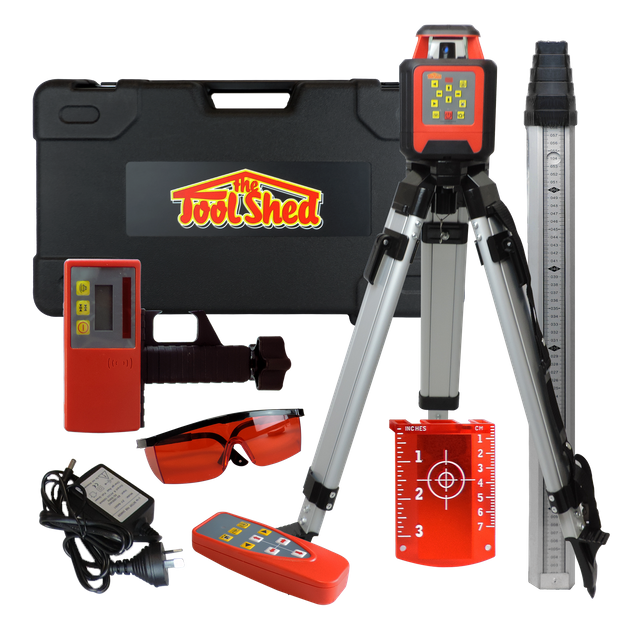 Self leveling rotary laser level kit sales