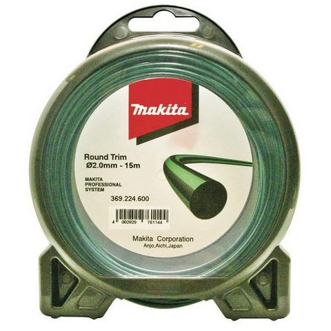 Makita Line Trimmer Line 2.0mm x 15m Round Trim