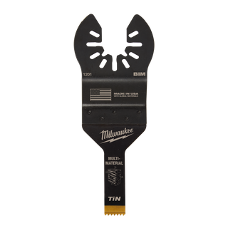 Milwaukee Multi Tool Blade TiN Bi-Metal Multi Material 9.5mm