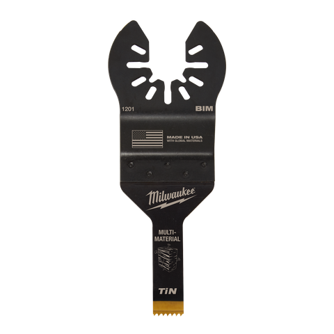 Milwaukee Multi Tool Blade TiN Bi-Metal Multi Material 9.5mm