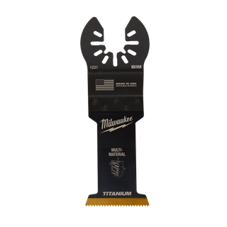 Milwaukee Multi Tool Blades TiN Bi-Metal Multi Material 35mm 3pk