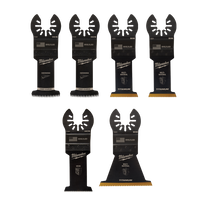 Milwaukee Multi Tool Blade Set Multi Material 6pk