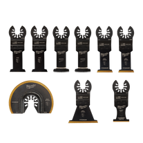 Milwaukee Multi Tool Blade Set Multi Material 9pk