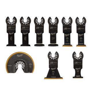 Milwaukee Multi Tool Blade Set Multi Material 9pk