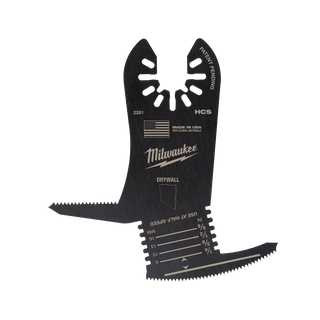 Milwaukee Multi Tool Blade HCS Drywall Blade 5 in 1