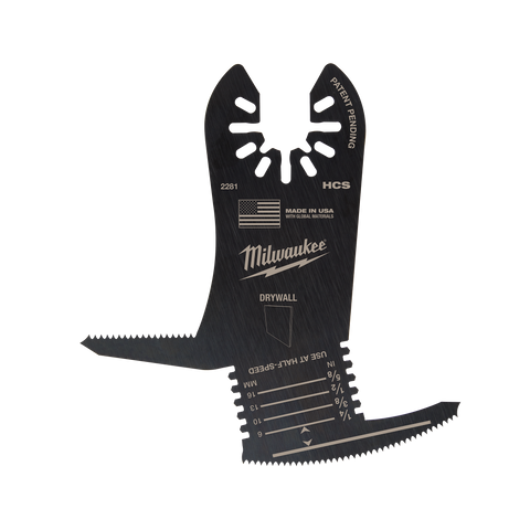 Milwaukee Multi Tool Blade HCS Drywall Blade 5 in 1