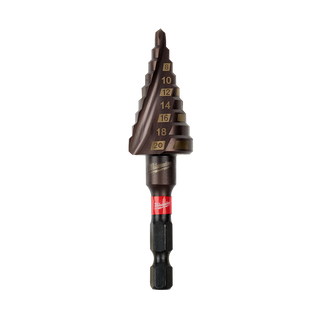 Milwaukee Step Drill Titanium Nitride 9 Step 4-20mm