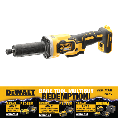 DeWalt Cordless Die Grinder Brushless 18V - Bare Tool