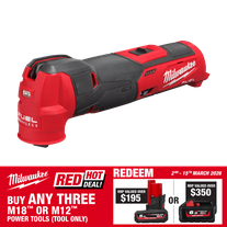 Milwaukee M12 FUEL Cordless Multi Tool Brushless 12V - Bare Tool