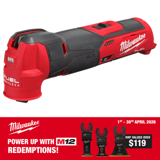 Milwaukee M12 FUEL Cordless Multi Tool Brushless 12V - Bare Tool