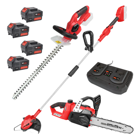 ToolShed XHD Cordless Garden Care Package 18V/36V 3Ah/5Ah