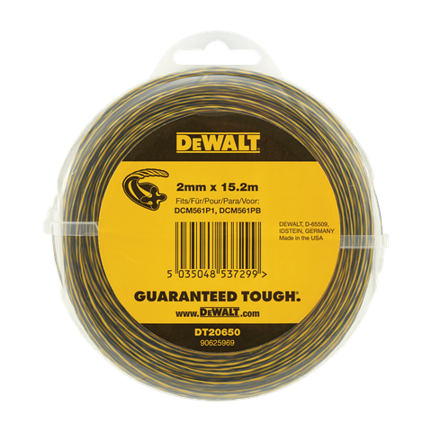 DeWalt Line Trimmer Line 2mm x 15m