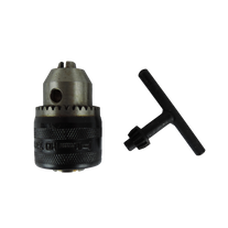 Peacock Drill Chuck with Key 10mm - 3/8in x 24UNF Mount