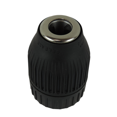 thumbnail image 2 of Keyless Drill Chuck 2.0-13mm 1/2-20UNF + 1/4" Hex Connecting Rod – Plastic Casing 2 of 3