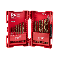 Milwaukee RED HELIX Cobalt Drill Bit Set 19pc
