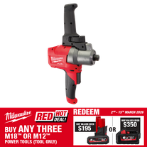 Milwaukee M18 FUEL Cordless Paddle Mixer Brushless 18V - Bare Tool
