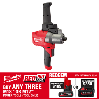 Milwaukee M18 FUEL Cordless Paddle Mixer Brushless 18V - Bare Tool
