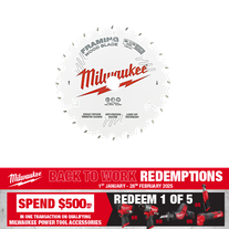 Milwaukee 165mm Circular Saw Blades