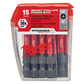 Milwaukee SHOCKWAVE Impact Bits #2 Phillips 50mm 15pk