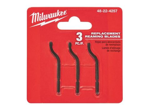 Milwaukee Reaming/Deburring Blades 3pk