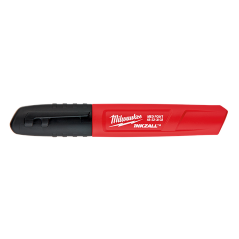 Milwaukee INKZALL Medium Point Marker Black 2pk