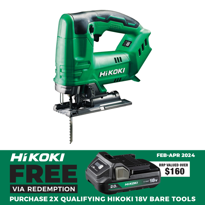 Buy HiKOKI Cordless Jigsaw Compact 18V Bare Tool online in New Zealand The ToolShed