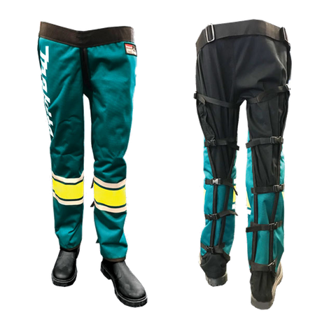 Makita Chainsaw Chaps Buckle-Up Medium