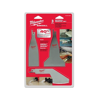 Milwaukee Material Removal Recip Blades 3pc