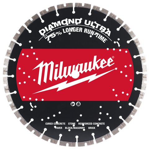 Milwaukee Diamond Ultra Segmented Blade 350mm