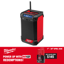 Milwaukee M12 Radio Charger with Bluetooth