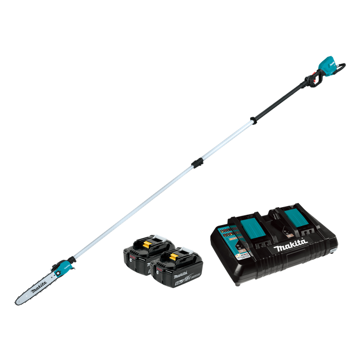 Buy Makita LXT Cordless Pole Saw Brushless Telescopic 36V 2x18V 5Ah online in New Zealand The ToolShed