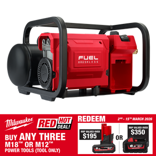 Milwaukee M18 FUEL Cordless Air Compressor 18V - Bare Tool