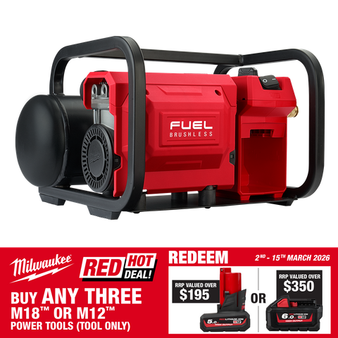 Milwaukee M18 FUEL Cordless Air Compressor 18V - Bare Tool