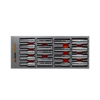 GEARWRENCH Socket Set 1/2in Dr Metric/SAE Deep 18pc in EVA Tray