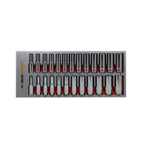 GEARWRENCH Socket Set 3/8in Dr Metric/SAE Deep 25pc in EVA Tray