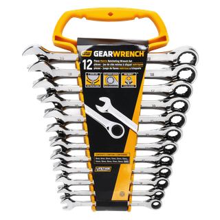 GEARWRENCH Ratcheting Spanner Set Metric 12pc