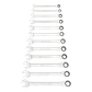 GEARWRENCH Ratcheting Spanner Set Metric 12pc