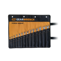 GEARWRENCH Long Pattern Metric Combination Spanner Set 6-19mm 14pc